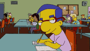 Coming up Milhouse.