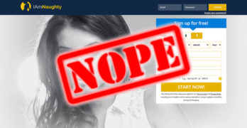 How To Get Laid At IAmNaughty.com – So naughty! You don't!